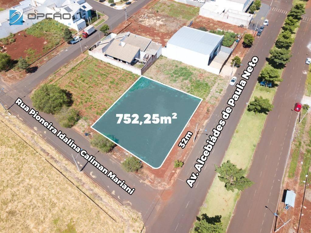 Terreno com 752.25 m² à Venda no Jardim Oriental - Maringá